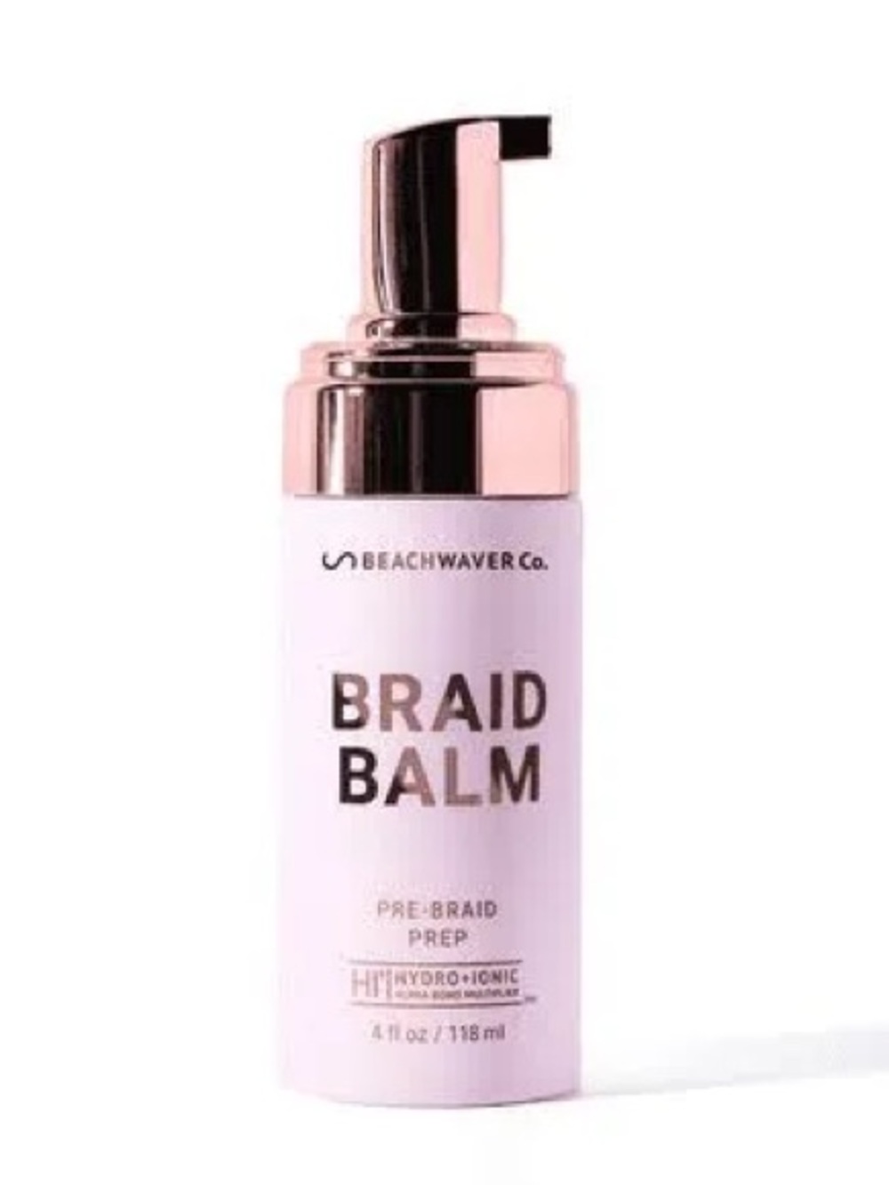 The Beachwaver Co. Braid Balm Pre-Braid Prep - Full Size (4 Fl Oz) Frizz-Taming